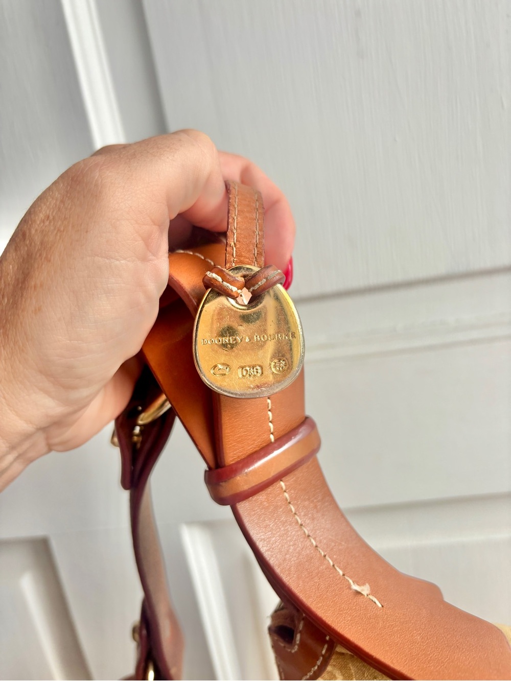 vintage y2k dooney & bourke monogram hobo bag GUC - Picture 10 of 15